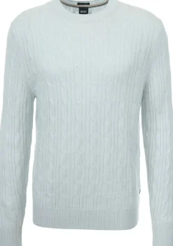 Truien>BOSS BLACK TRUI Blauw