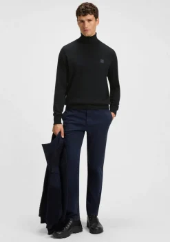 Truien>BOSS ORANGE COLTRUI Blauw