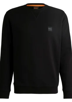 Truien>BOSS ORANGE SWEATER Zwart