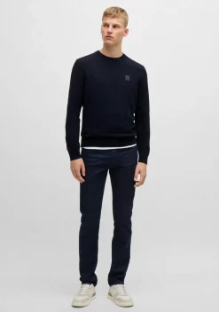 Truien>BOSS ORANGE TRUI Blauw