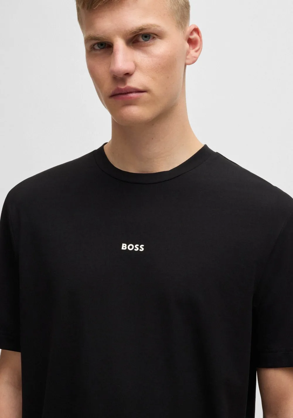 T-Shirts>BOSS ORANGE TSHIRT Zwart