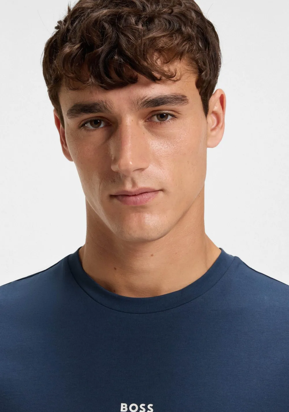 T-Shirts>BOSS ORANGE TSHIRT Blauw