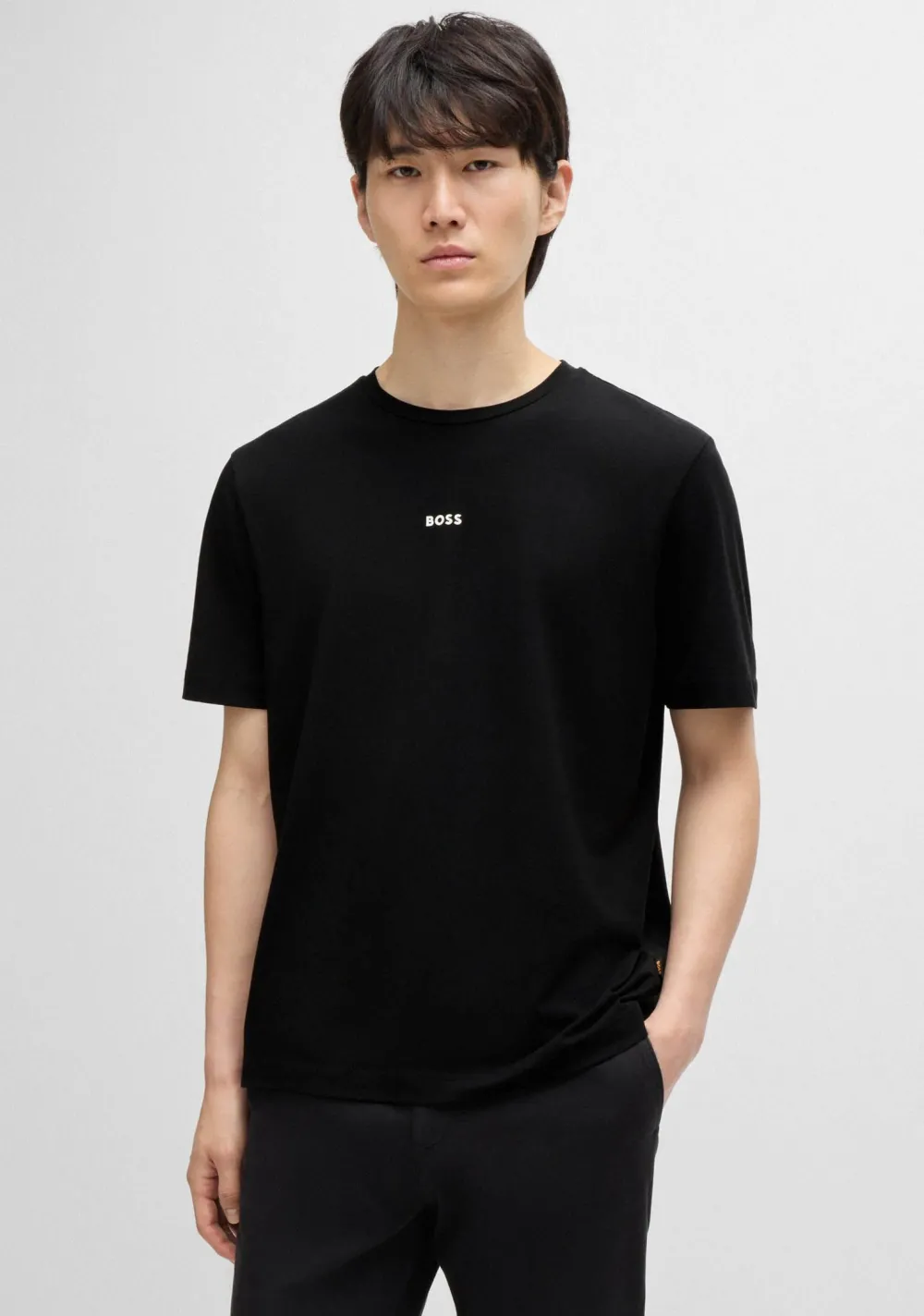 T-Shirts>BOSS ORANGE TSHIRT Zwart