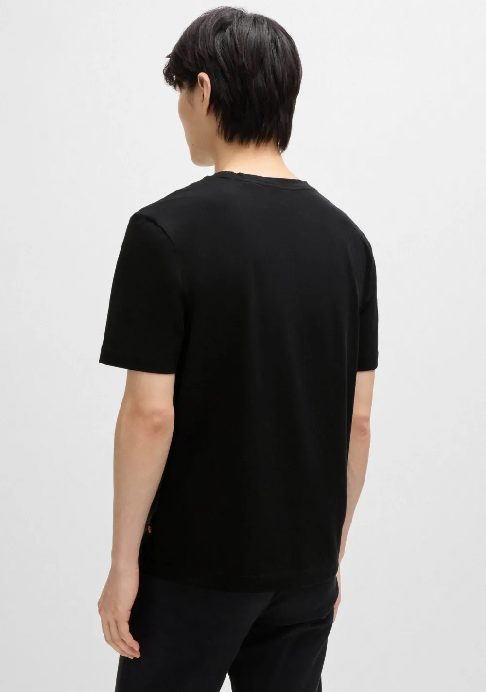 T-Shirts>BOSS ORANGE TSHIRT Zwart