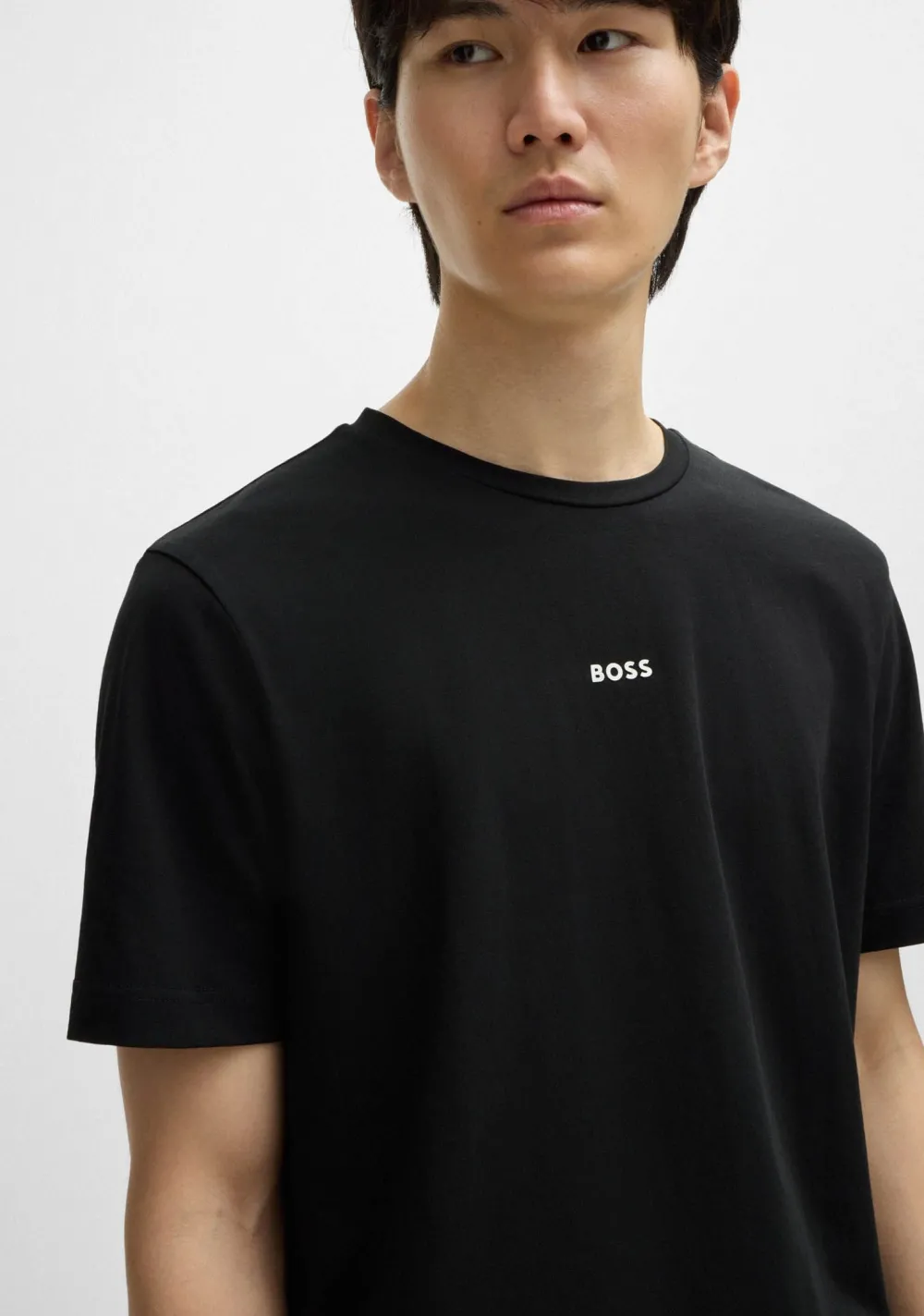 T-Shirts>BOSS ORANGE TSHIRT Zwart