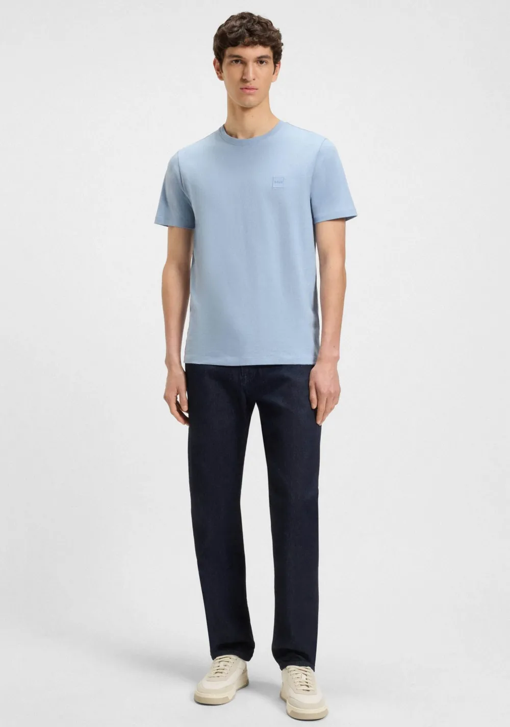 T-Shirts>BOSS ORANGE TSHIRT Blauw