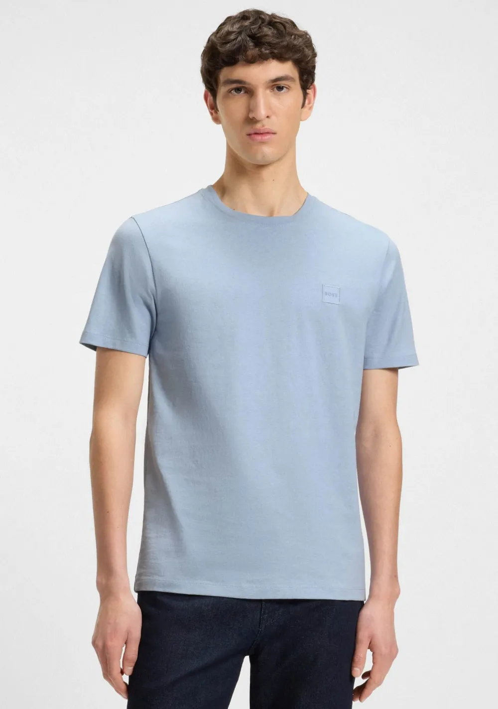 T-Shirts>BOSS ORANGE TSHIRT Blauw
