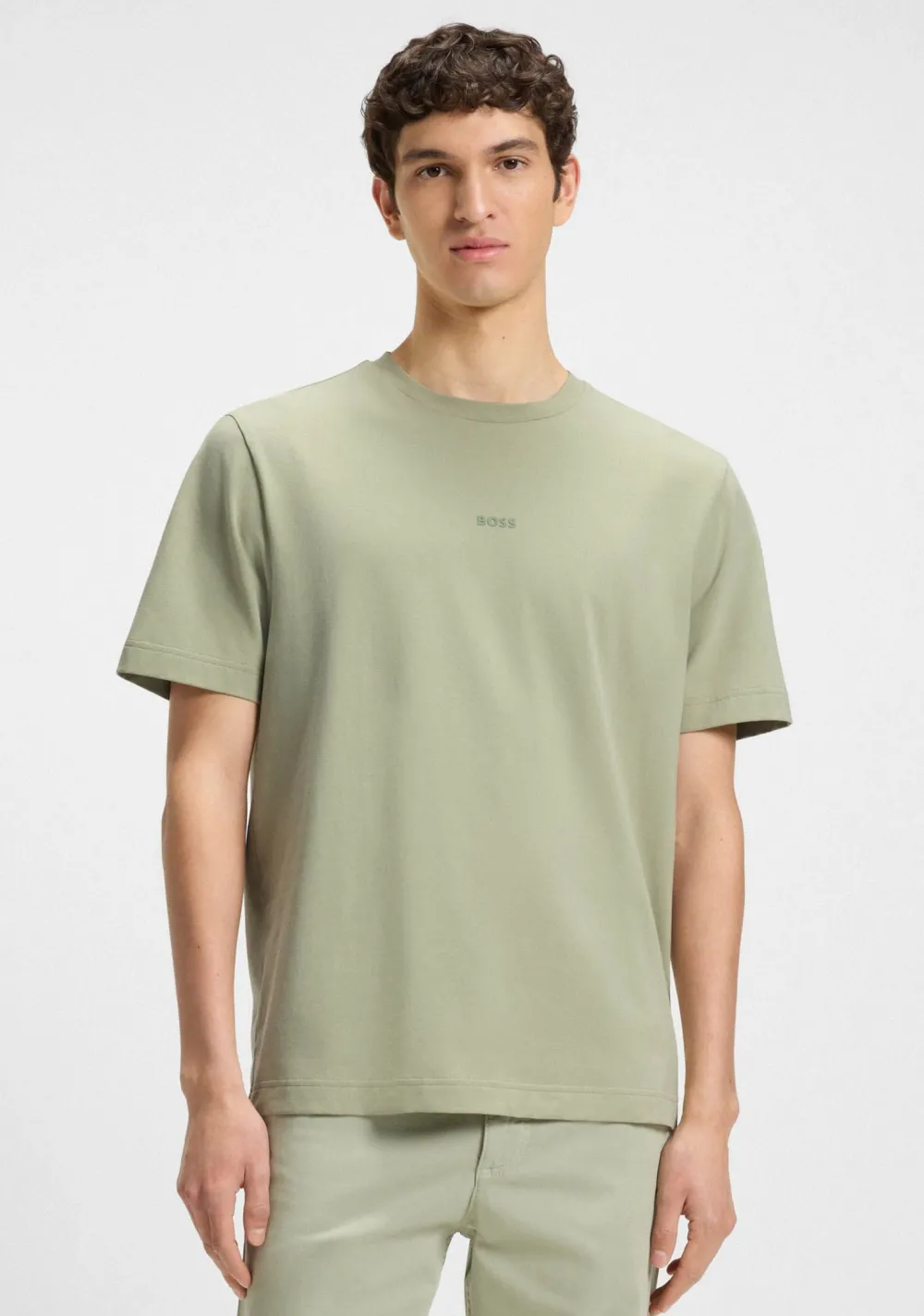 T-Shirts>BOSS ORANGE TSHIRT Groen