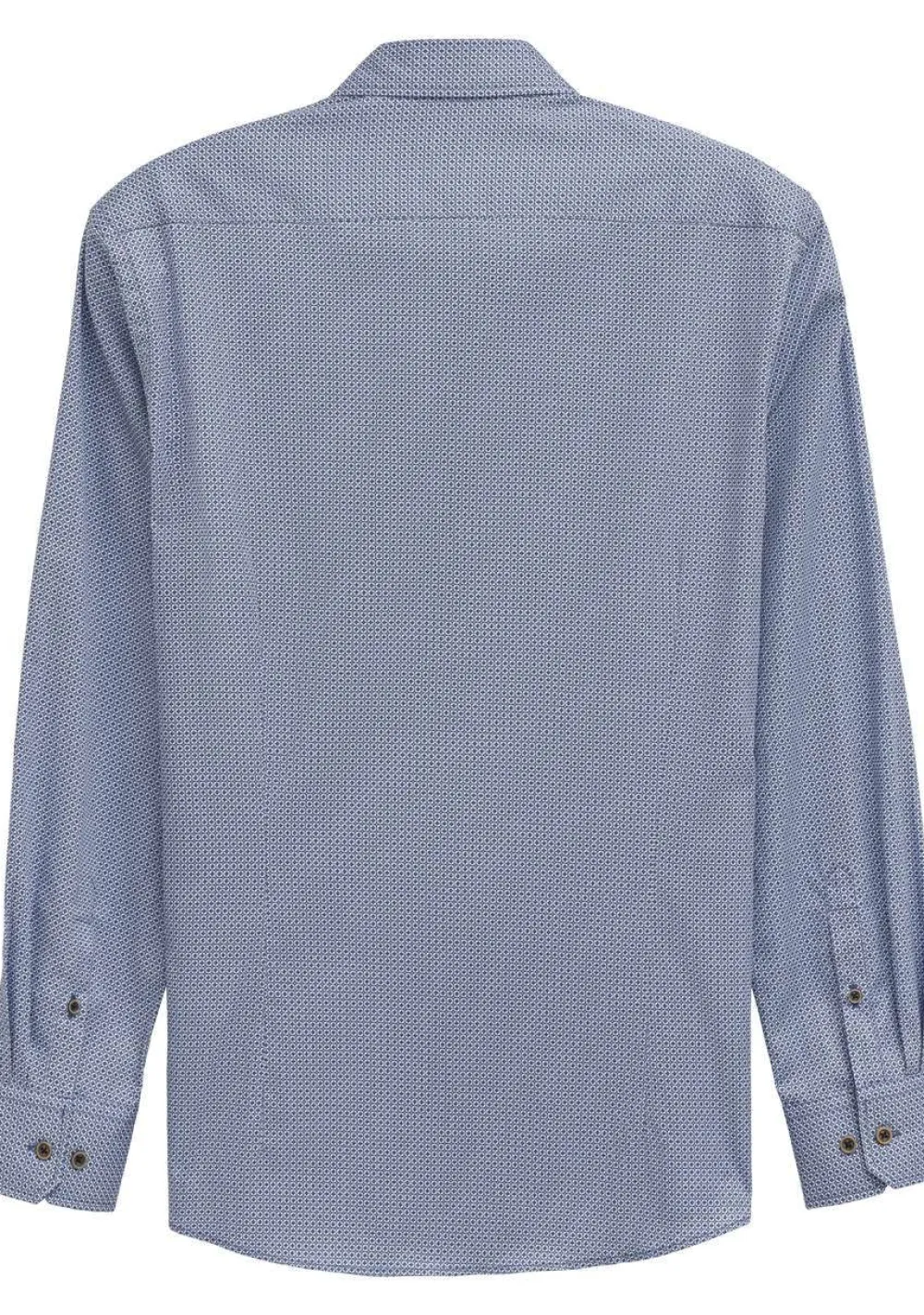 Overhemden>BUGATTI OVERHEMD Blauw