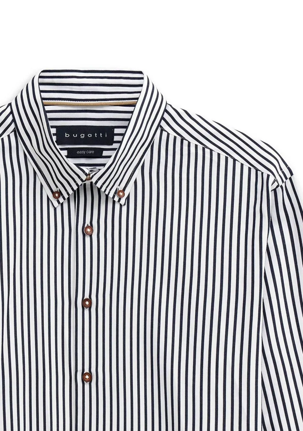 Overhemden>BUGATTI OVERHEMD Blauw