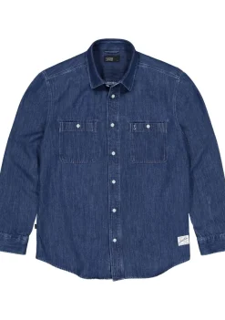 Overhemden>BUTCHER OF BLUE OVERHEMD Blauw