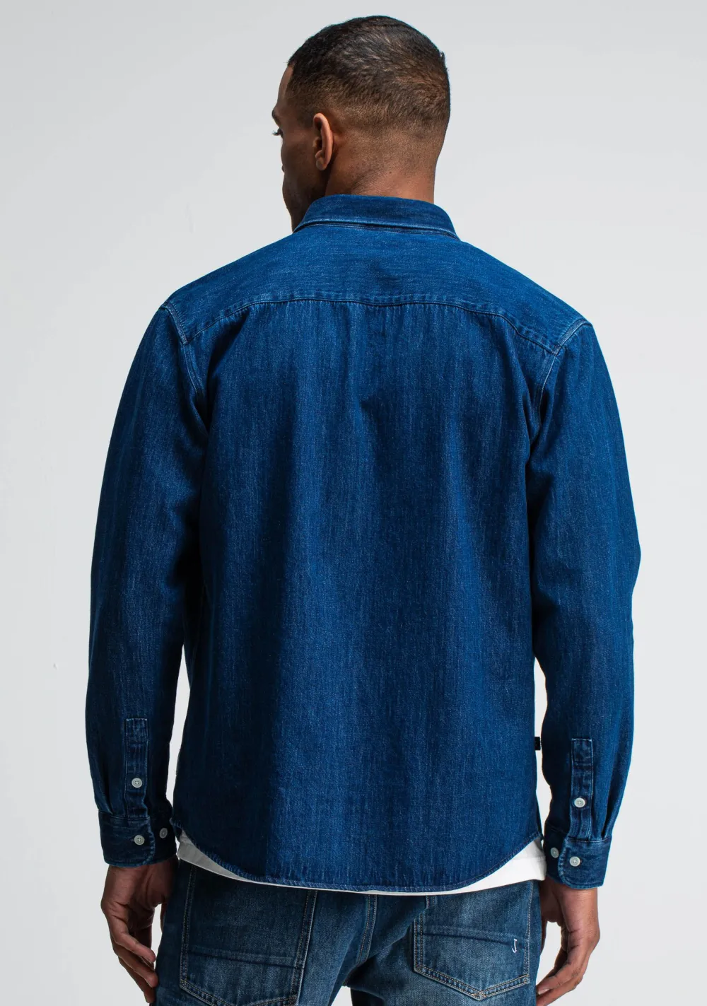 Overhemden>BUTCHER OF BLUE OVERHEMD Blauw