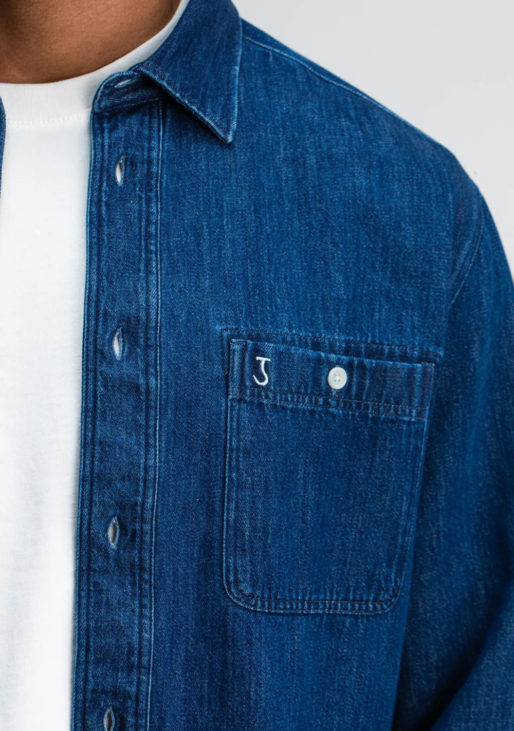 Overhemden>BUTCHER OF BLUE OVERHEMD Blauw