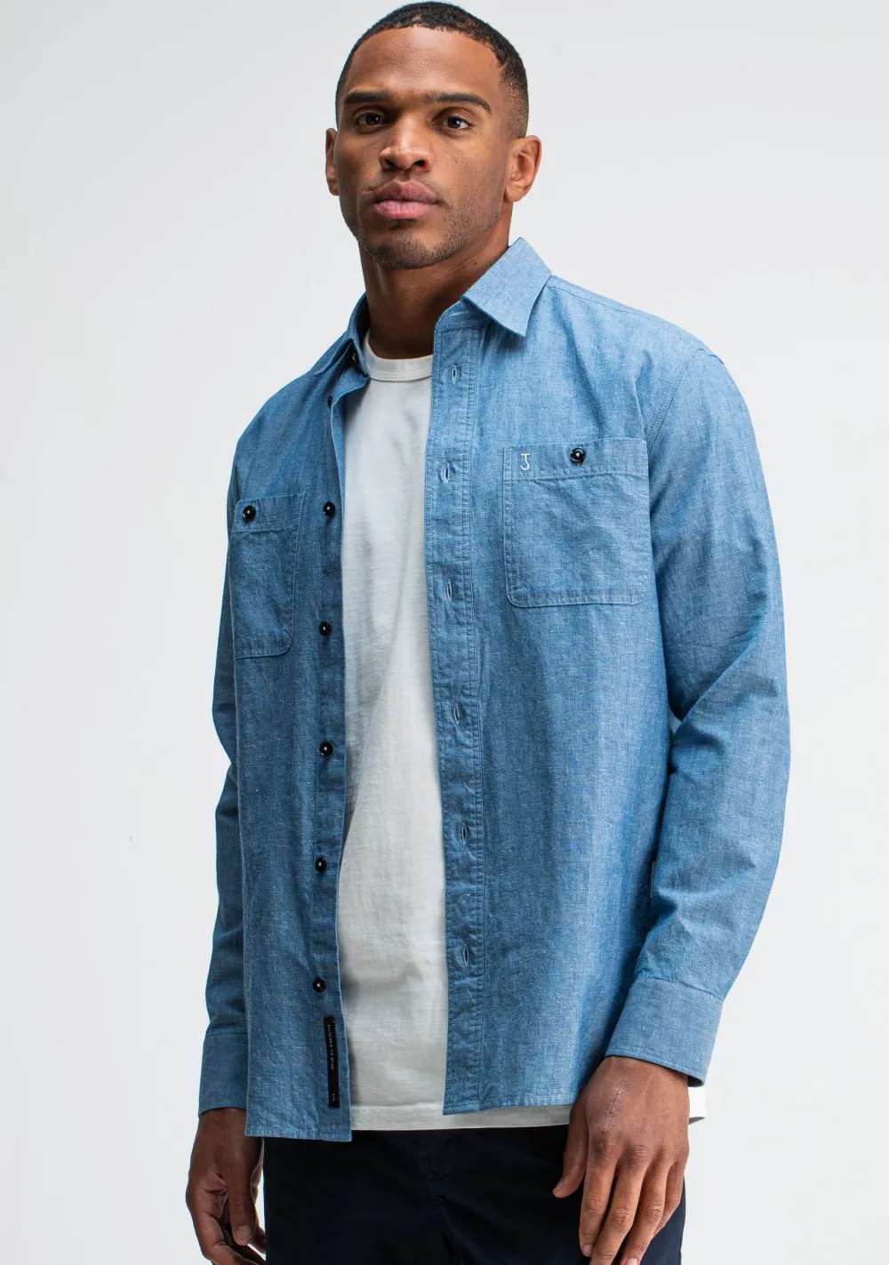 Overhemden>BUTCHER OF BLUE OVERHEMD Blauw
