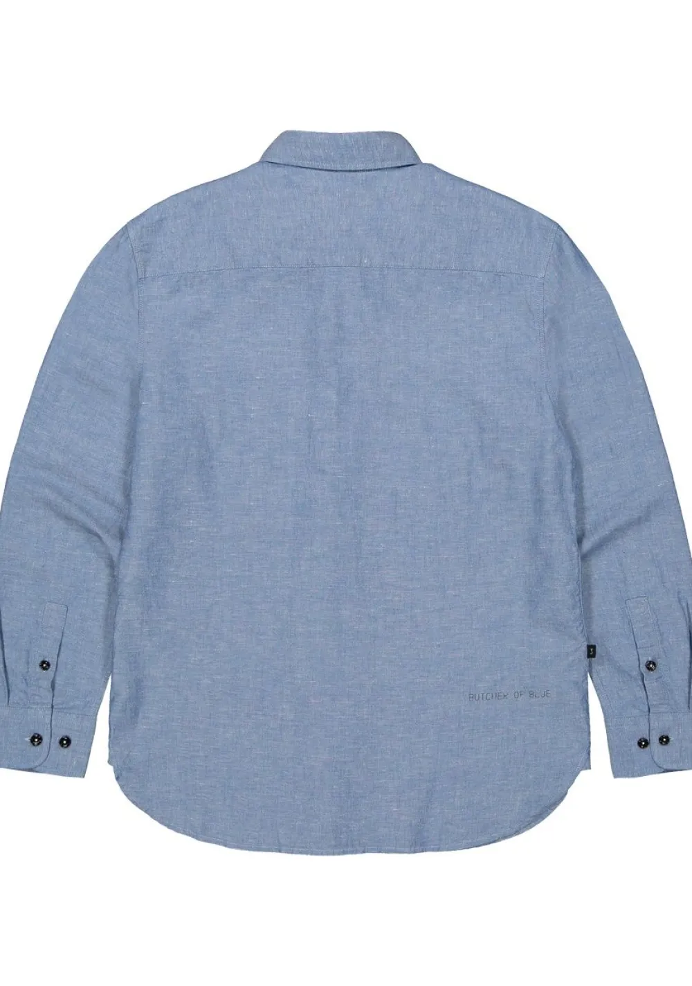 Overhemden>BUTCHER OF BLUE OVERHEMD Blauw