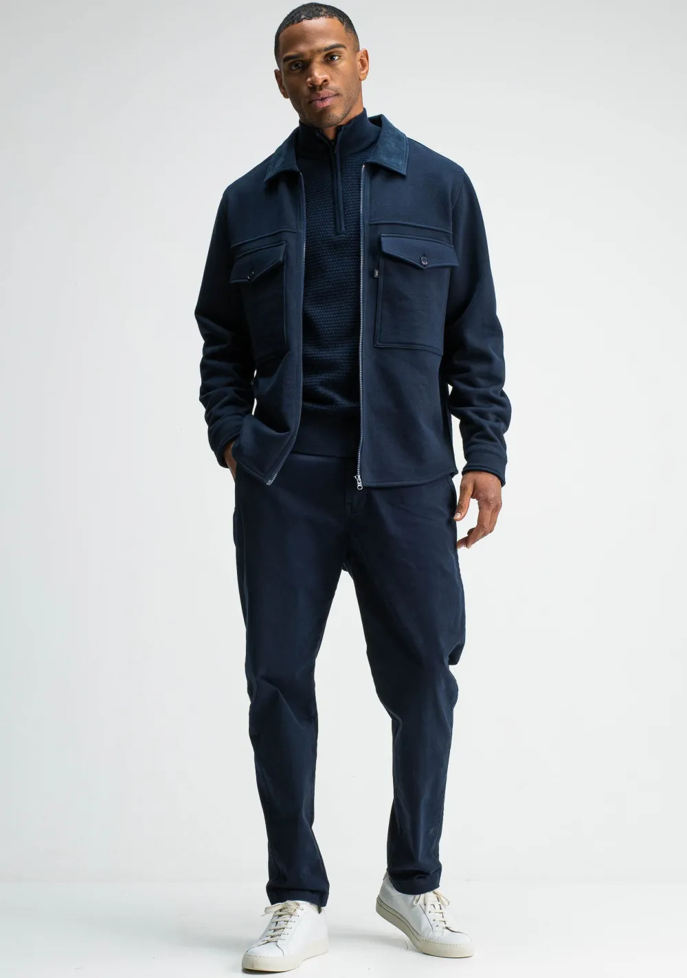 Overshirts>BUTCHER OF BLUE OVERSHIRT Blauw