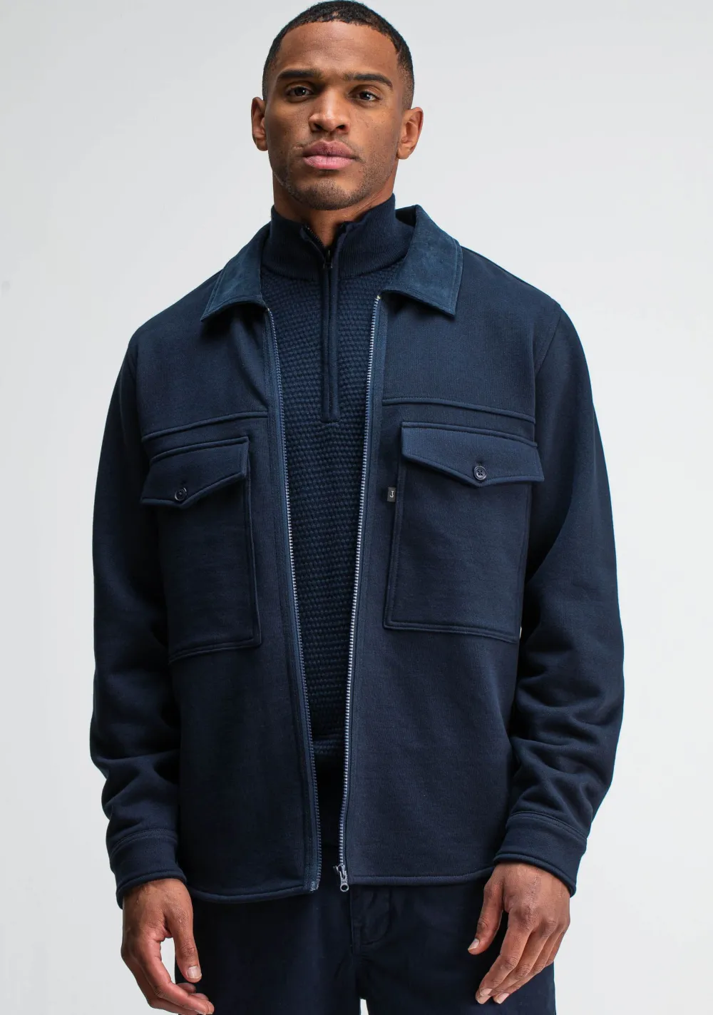 Overshirts>BUTCHER OF BLUE OVERSHIRT Blauw