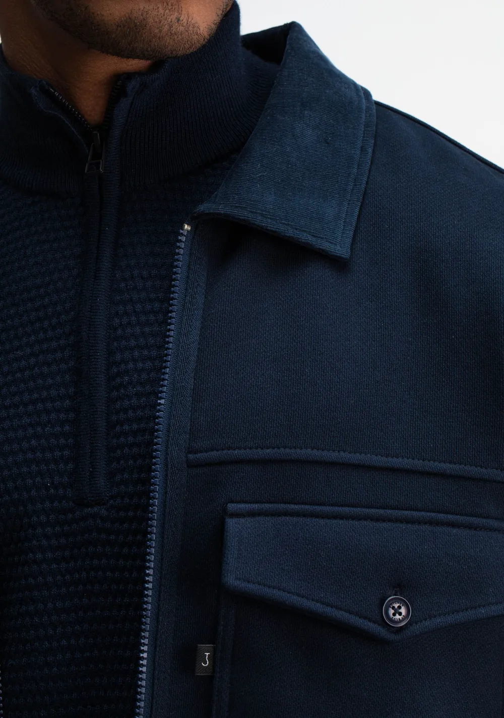 Overshirts>BUTCHER OF BLUE OVERSHIRT Blauw