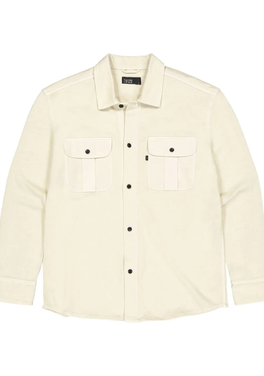 Overshirts>BUTCHER OF BLUE OVERSHIRT Off white