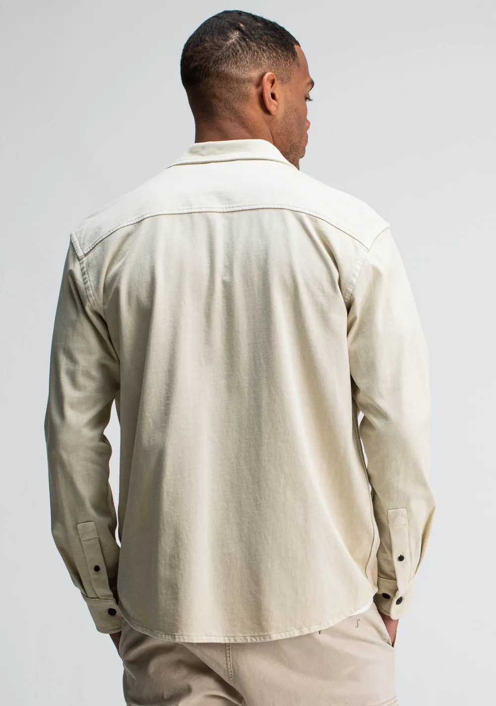 Overshirts>BUTCHER OF BLUE OVERSHIRT Off white
