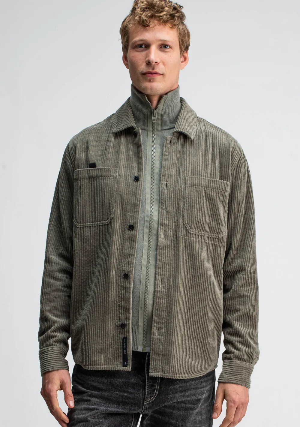Overshirts>BUTCHER OF BLUE OVERSHIRT Groen