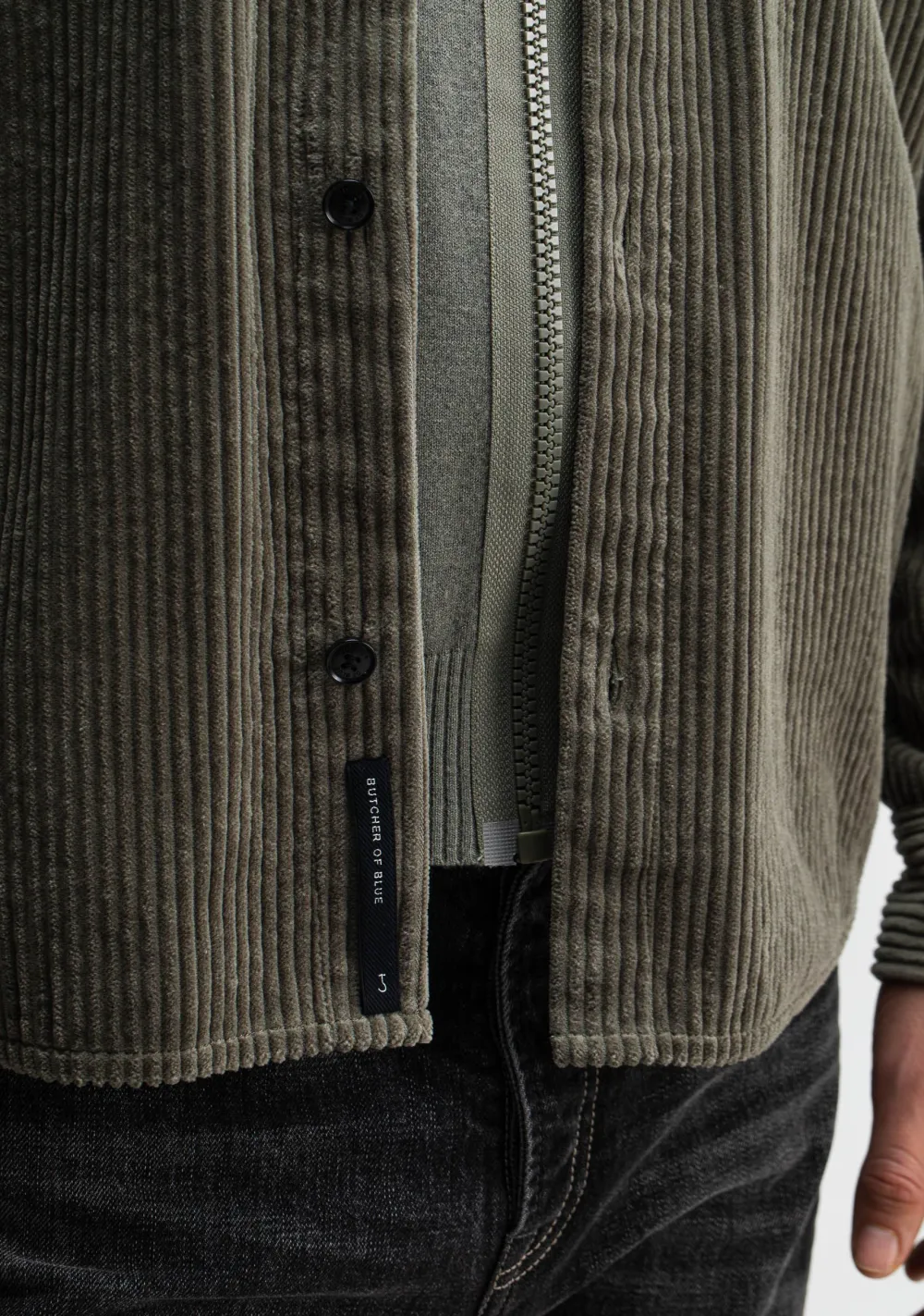 Overshirts>BUTCHER OF BLUE OVERSHIRT Groen