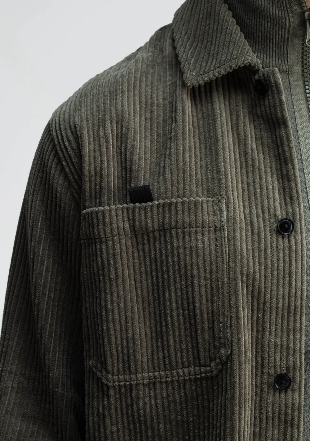 Overshirts>BUTCHER OF BLUE OVERSHIRT Groen