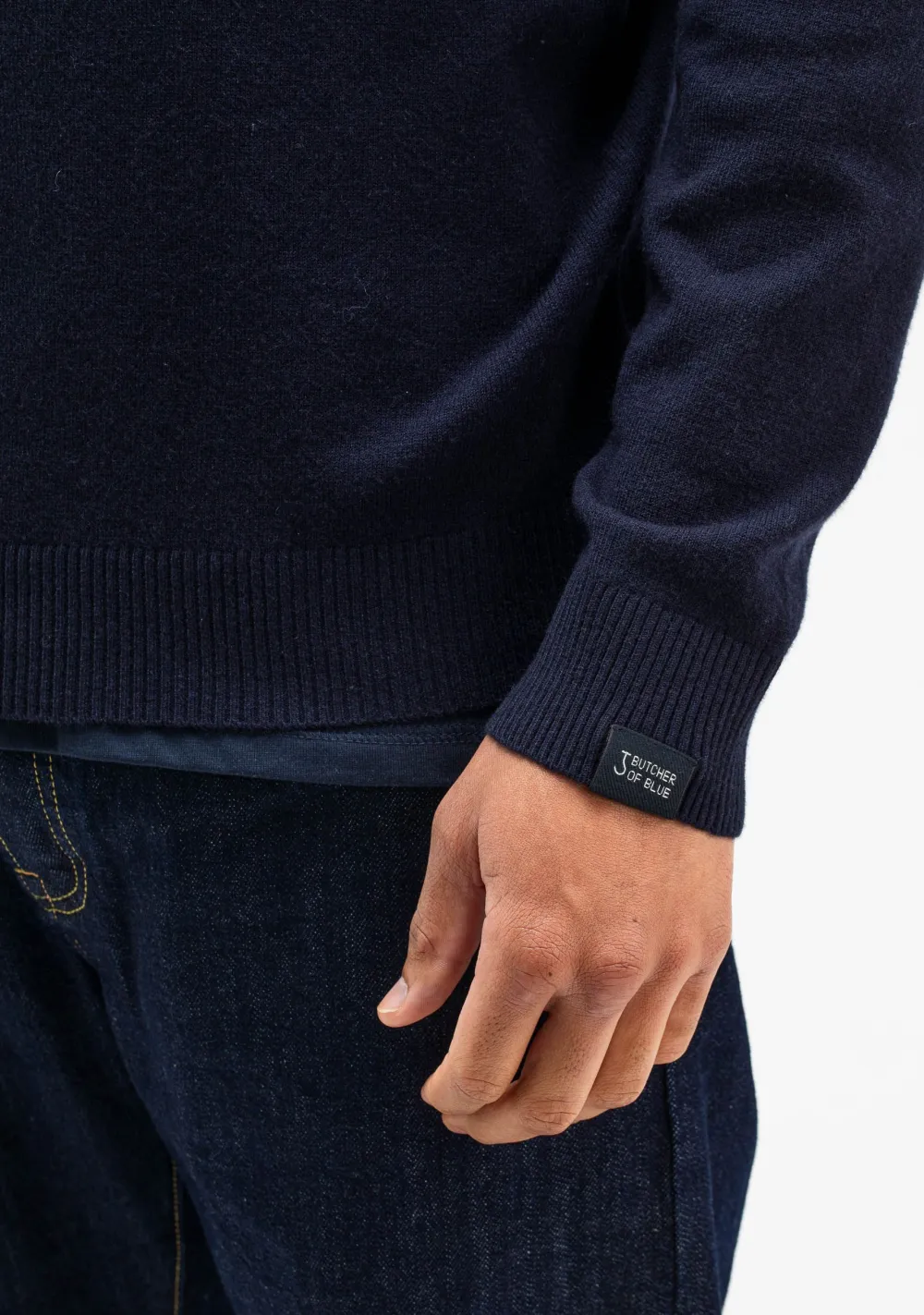 Truien>BUTCHER OF BLUE TRUI Blauw