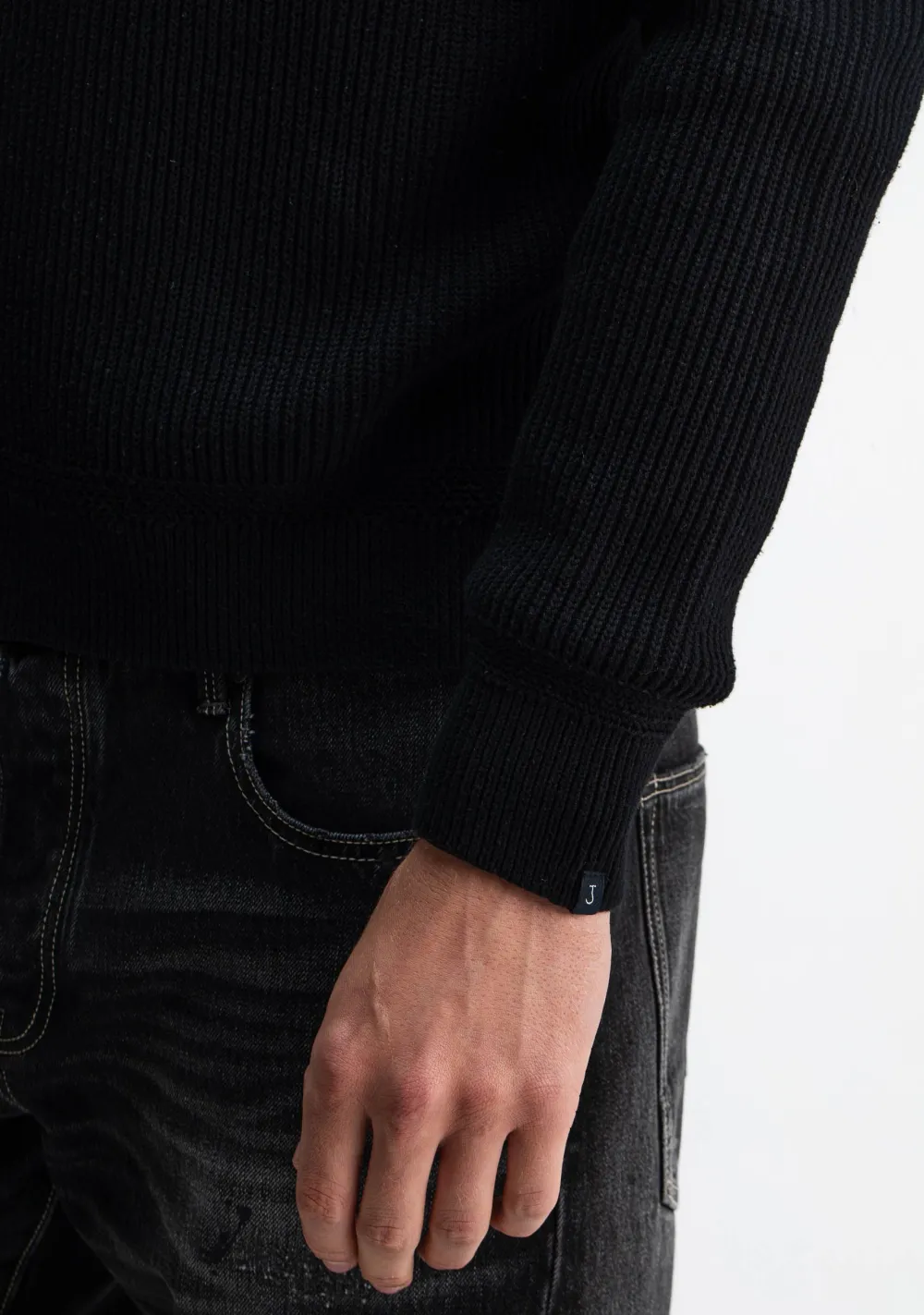 Truien>BUTCHER OF BLUE TRUI Zwart