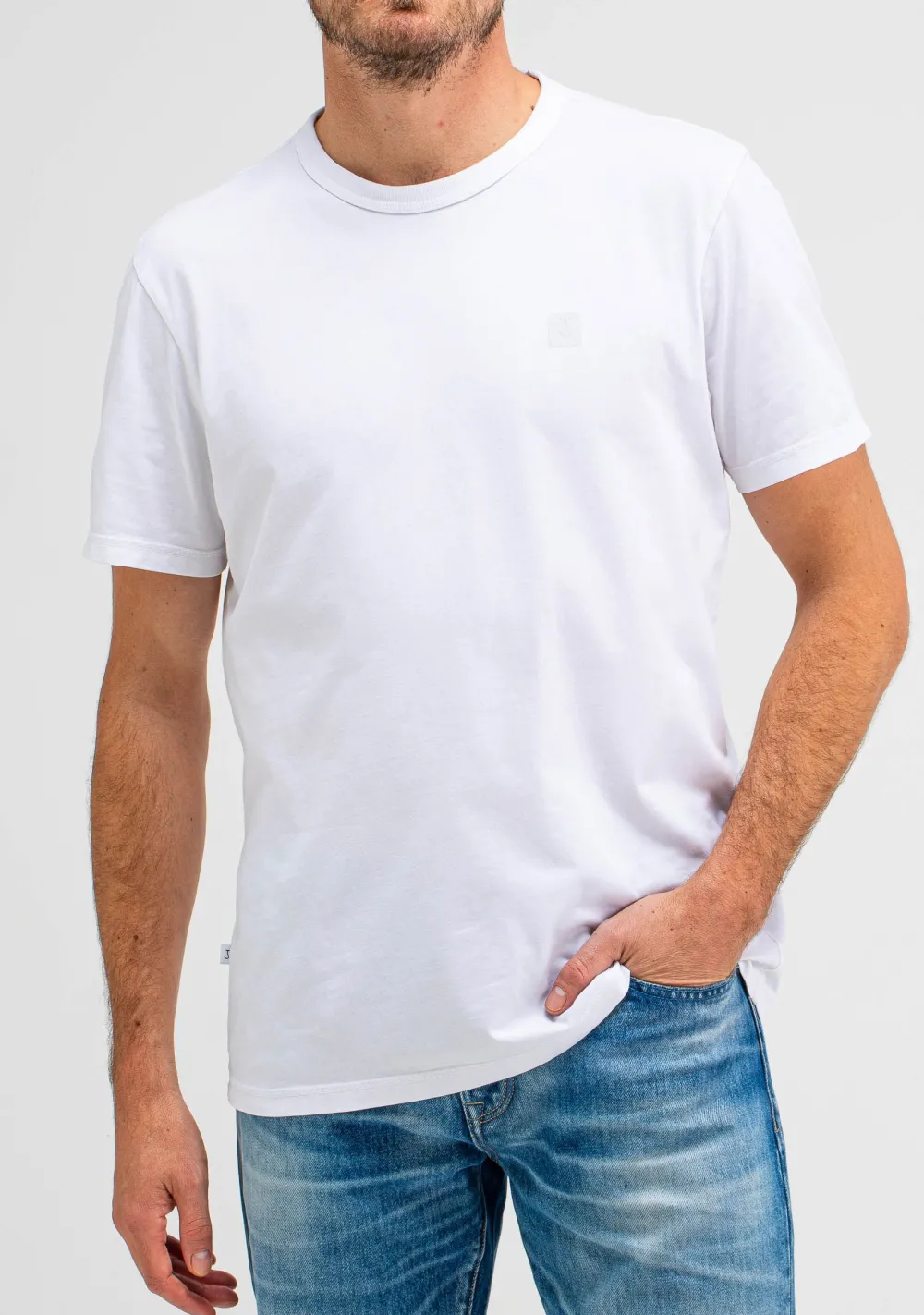 T-Shirts>BUTCHER OF BLUE TSHIRT Wit