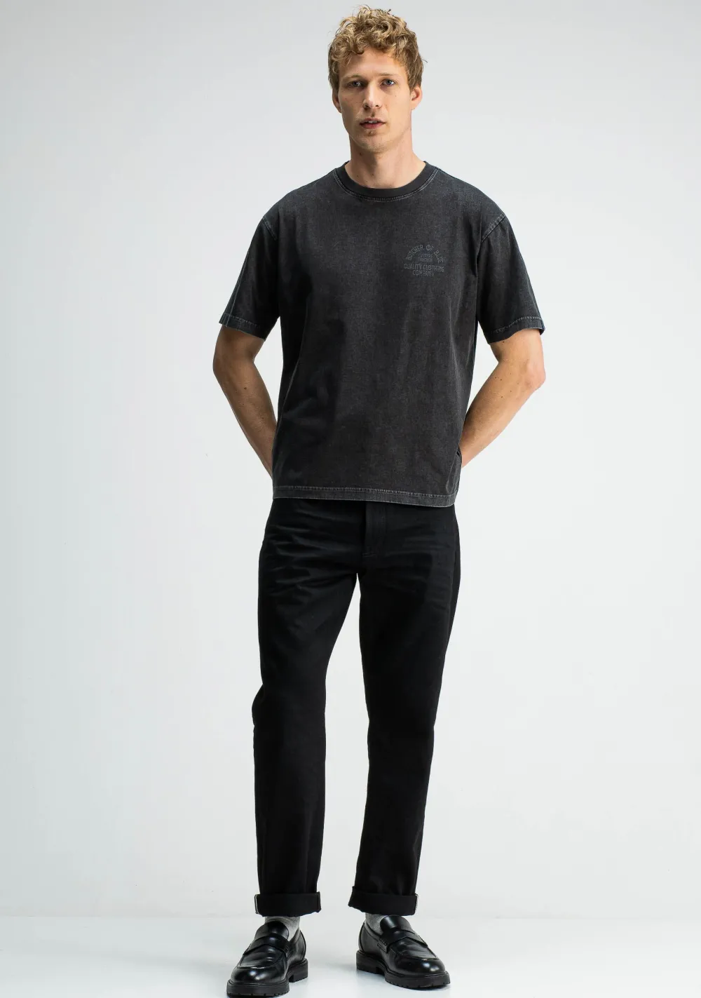 T-Shirts>BUTCHER OF BLUE TSHIRT Zwart