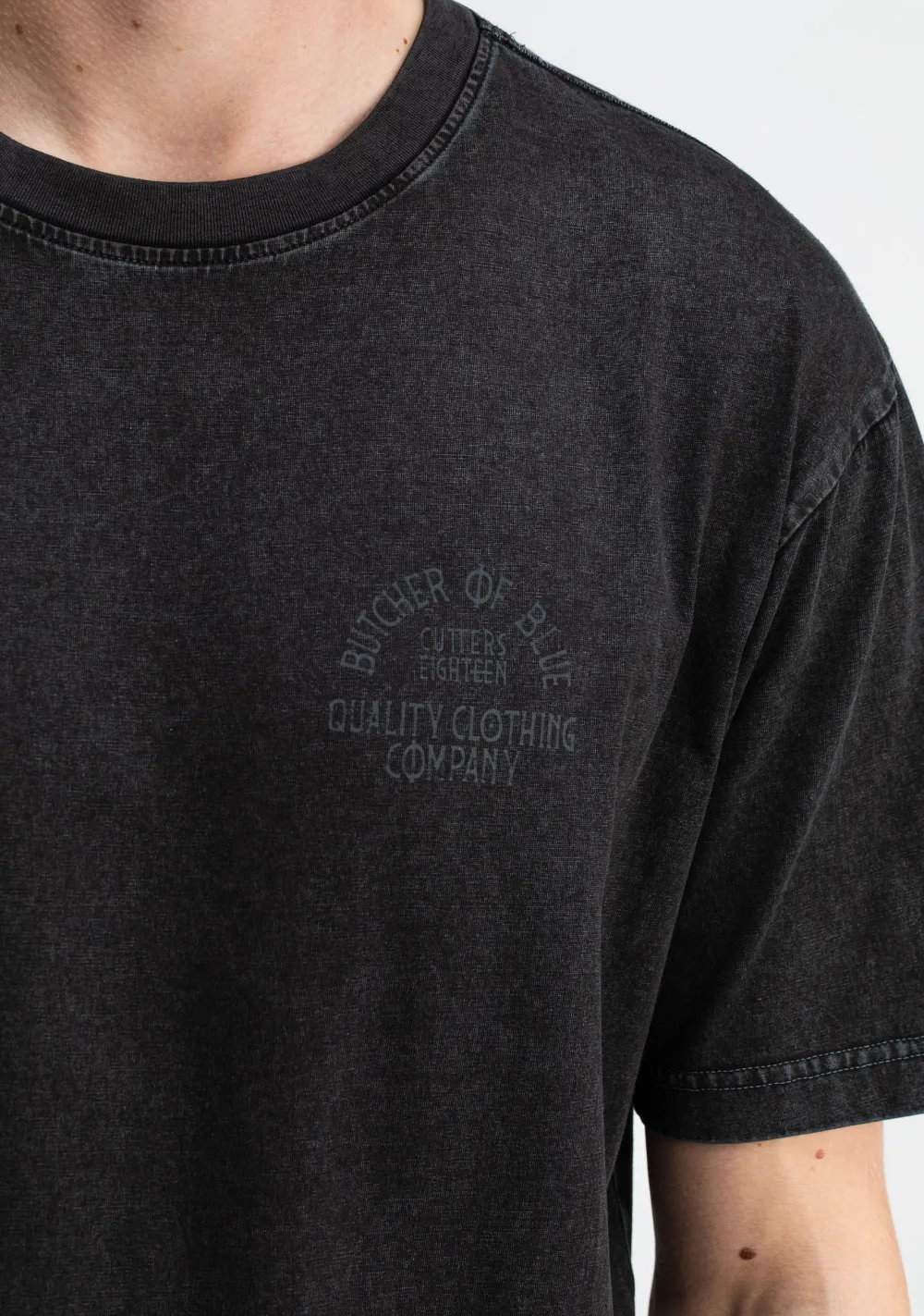 T-Shirts>BUTCHER OF BLUE TSHIRT Zwart