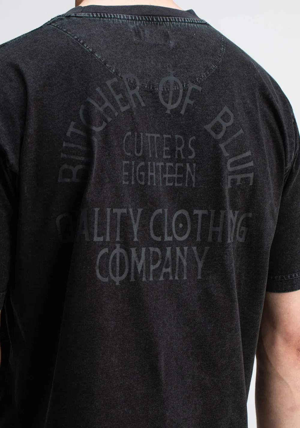 T-Shirts>BUTCHER OF BLUE TSHIRT Zwart