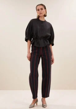 Blouses>BY-BAR BLOUSE Zwart