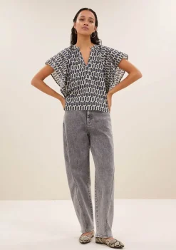 Blouses>BY-BAR BLOUSE Beige