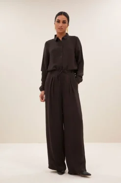 Blouses|Pakken & Co-Ords>BY-BAR BLOUSE Bruin