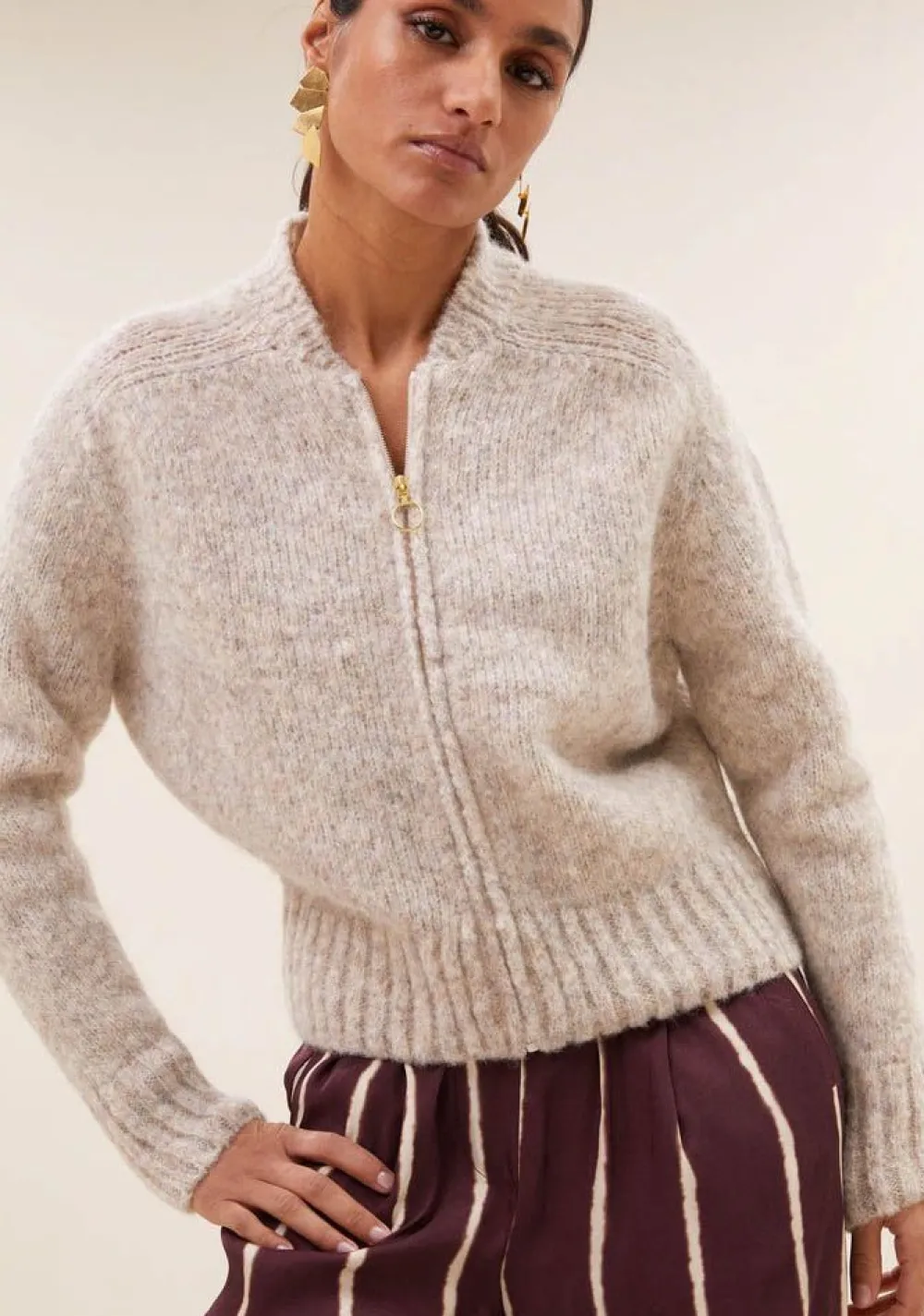 Vesten>BY-BAR VEST Beige