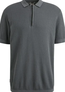 Polo's>CAST IRON POLO Blauw