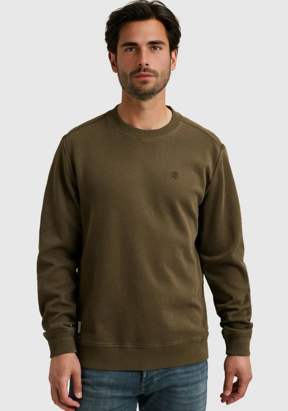 Truien>CAST IRON TRUI Groen