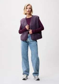 Gilets|Blazers & Jasjes>CATWALK JUNKIE GILET Paars