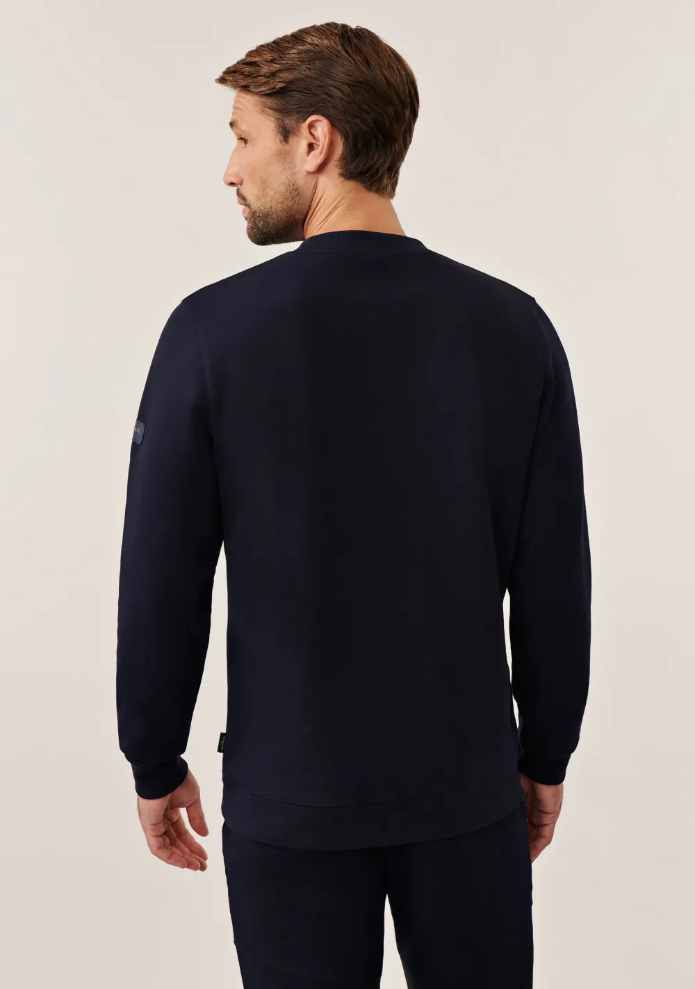 Truien>CAVALLARO SWEATER Blauw