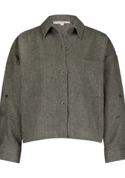 Blouses>CIRCLE OF TRUST BLOUSE Grijs