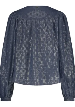 Blouses>CIRCLE OF TRUST BLOUSE Blauw