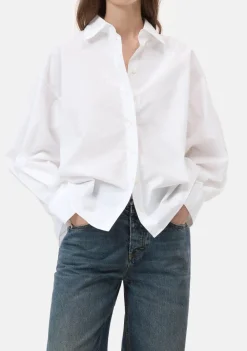 Blouses>CLOSED BLOUSE Wit