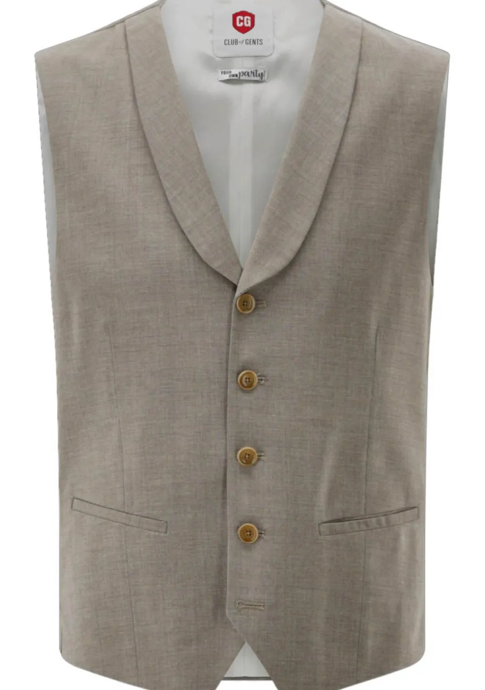 Gilets>CLUB OF GENTS CG PADDY-N Beige