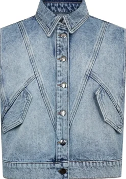 Gilets|Blazers & Jasjes>CO'COUTURE GILET Blauw