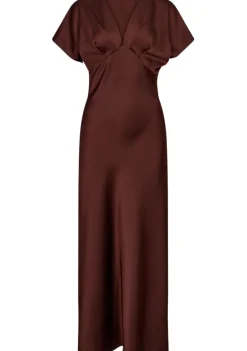 Jurken>CO'COUTURE JURK Bruin