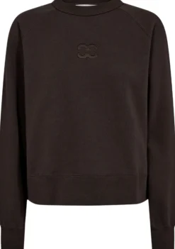 Truien|Sweaters>CO'COUTURE SWEATER Bruin