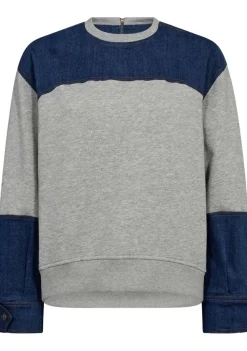 Sweaters|Truien>CO'COUTURE SWEATER Grijs