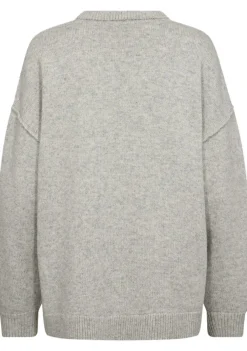 Truien>CO'COUTURE TRUI Grijs